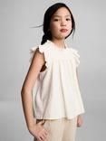 Mango Kids' Cake Shirred Top