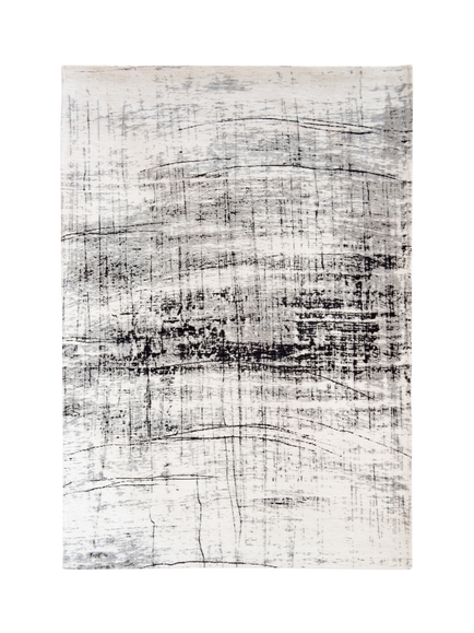 Louis De Poortere Mad Men Griff Collection Rug, Metro Black/White