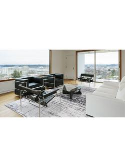 Louis De Poortere Mad Men Griff Collection Rug - view 2, Metro Black/White