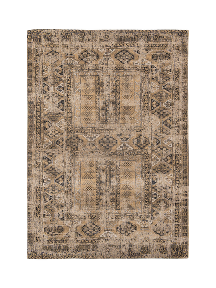 Louis De Poortere Hadschlu Agha Rug, Gold, Gold