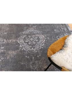 Louis De Poortere Medallion Rug - view 2, Stone