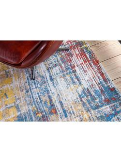 Louis De Poortere Streaks Rug - view 2, Gold/Multi