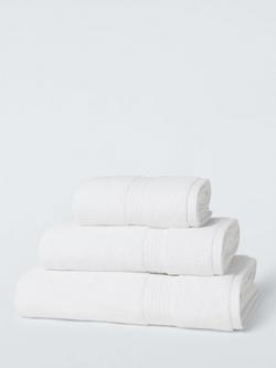 John Lewis Turkish Cotton Towels, White