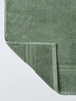 John Lewis Turkish Cotton Towels - view 2, Myrtle Green