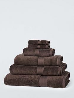 John Lewis Ultimate Hotel Cotton Towels, Cocoa