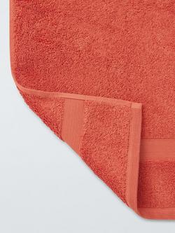 John Lewis Egyptian Cotton Towels - view 2, Burnt Orange