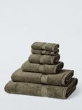 John Lewis Egyptian Cotton Towels, Dark Khaki