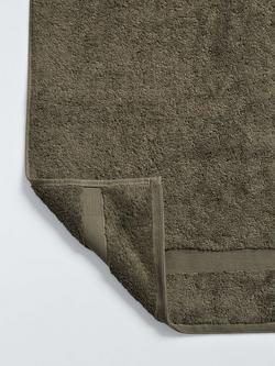 John Lewis Egyptian Cotton Towels - view 2, Dark Khaki
