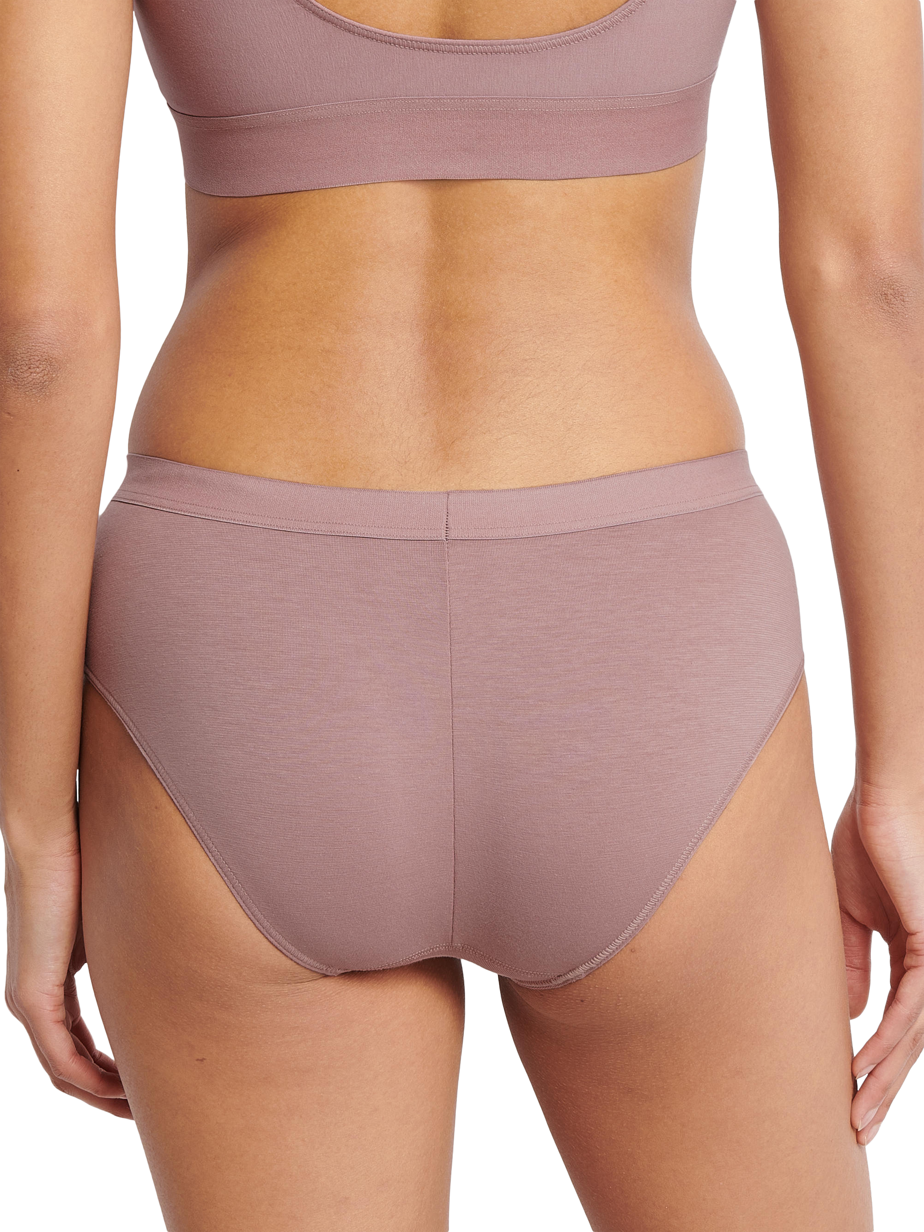 Product image 2 of 7, which shows sloggi EVER Ease Hipster Knickers, Foggy Mauve, L