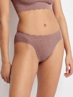 sloggi ZERO Feel Bliss High Leg Knickers, Cacao