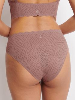 sloggi ZERO Feel Bliss High Leg Knickers - view 2, Cacao