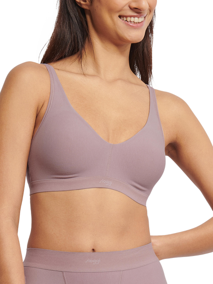 sloggi EVER Ease Soft Bra, Foggy Mauve
