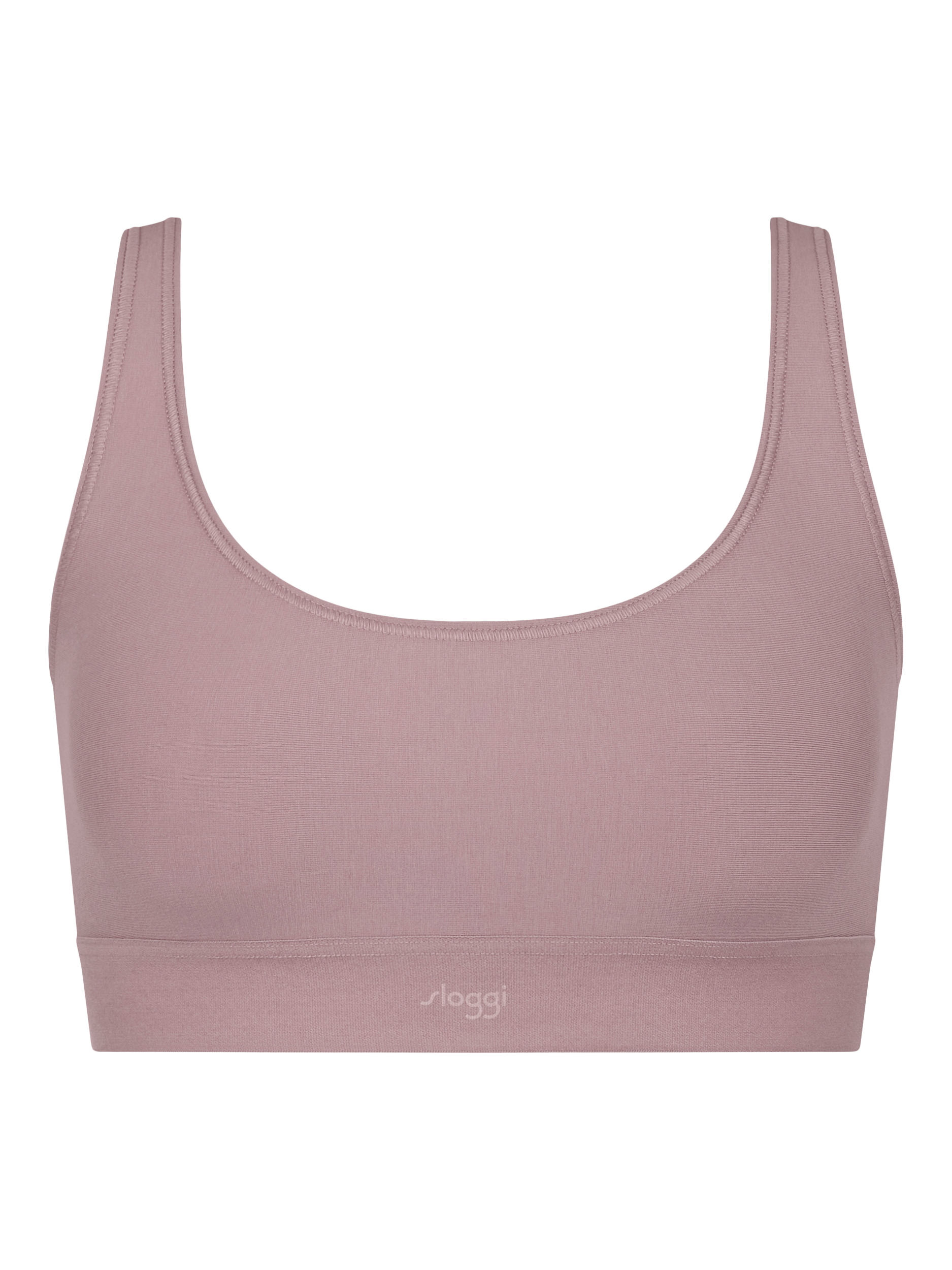 Product image 5 of 7, which shows sloggi EVER Ease Bra Top, Foggy Mauve, S