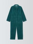 John Lewis Kids' Corduroy Boilersuit, Teal
