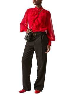 James Lakeland Buckle Waist Trousers - view 2, Black