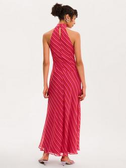 OMNES Elsie Stripe Maxi Dress, Pink - view 2, Pink