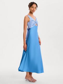OMNES Maggy Dress, Blue - view 2, Blue/Light Blue