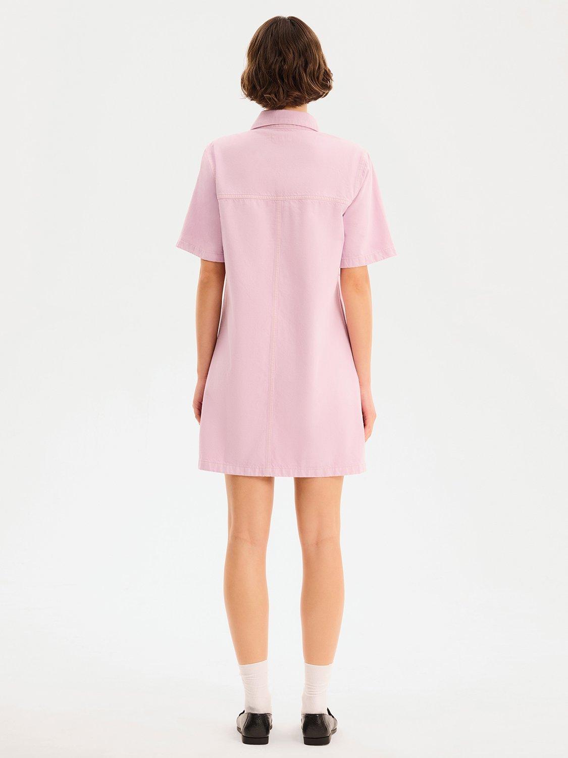 Product image 3 of 5, which shows OMNES Olivia Dress, Lilac, 6