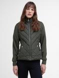 Barbour International Natalia Quilted Sweatshirt, Envy
