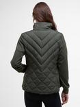 Barbour International Natalia Quilted Sweatshirt, Envy