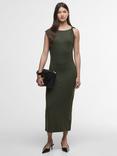 Barbour International Felicity Sleeveless Midi Dress, Envy