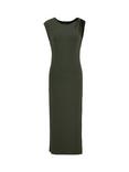 Barbour International Felicity Sleeveless Midi Dress, Envy