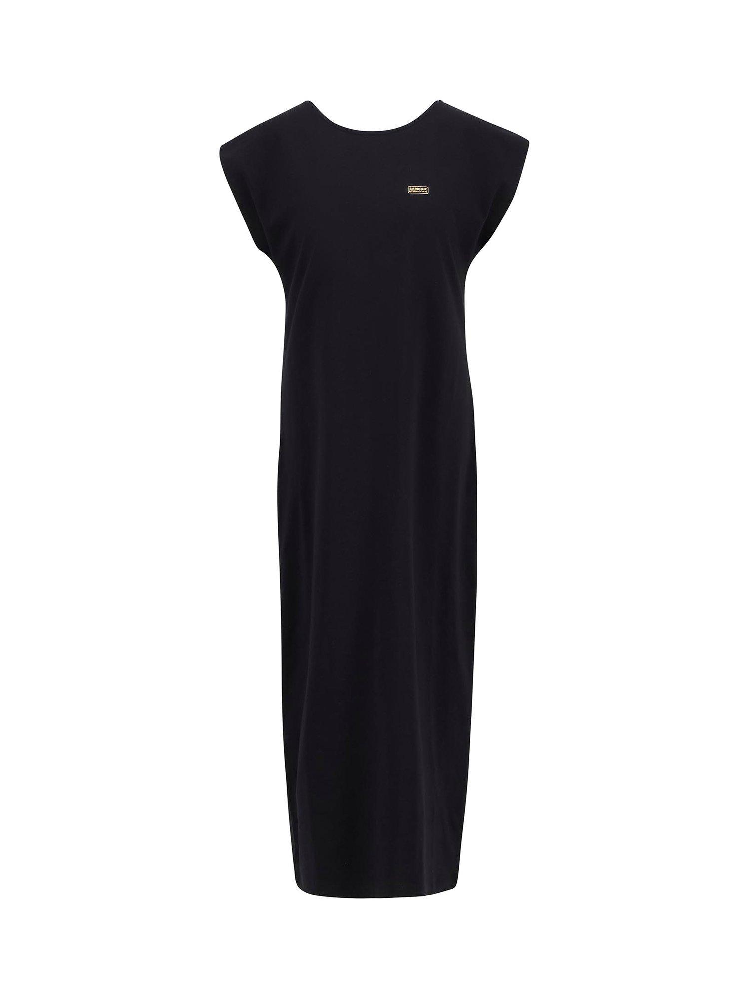 Product image 4 of 6, which shows Barbour International Natalia Maxi Dress, Black, 8