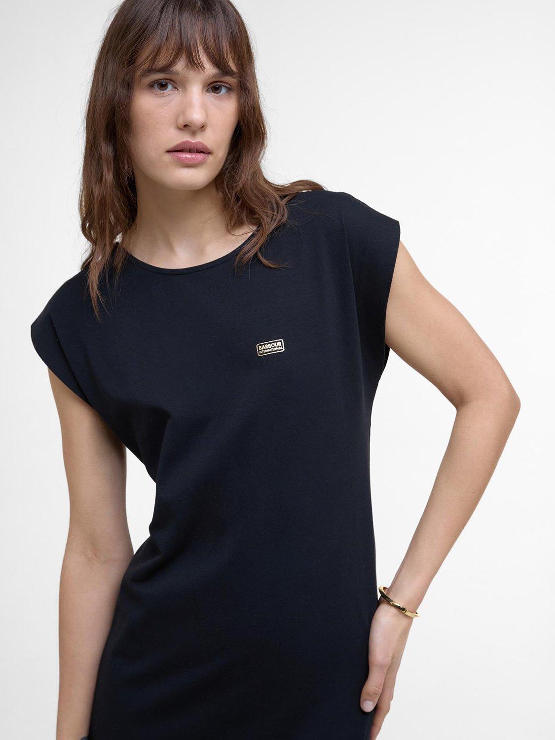 Product image 5 of 6, which shows Barbour International Natalia Maxi Dress, Black, 8