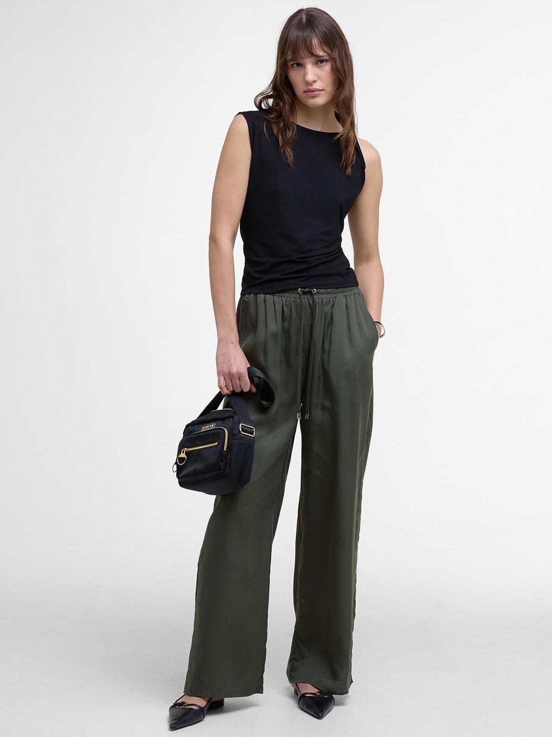 Product image 3 of 6, which shows Barbour International Felicity Tank Top, Black, 8