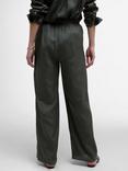 Barbour International Clara Wide Leg Trousers, Envy