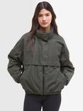 Barbour International Lolita Showerproof Hooded Jacket, Envy