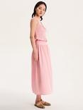 OMNES Darcie Drop Waist Midi Skirt, Pink