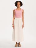 OMNES Jolie Smock Waist Skirt, White