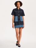 OMNES Ronnie Oversized Denim Shirt, Blue