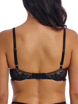 Wacoal Vivid Attraction Balcony Bra, Black - view 2, Black