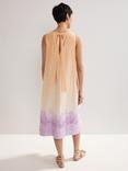 Phase Eight Elida Ombre Dress, Orange/Multi