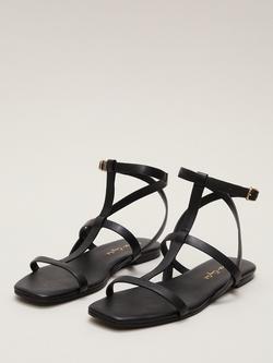Phase Eight Gladiator Strappy Sandals, Black - view 2, Black