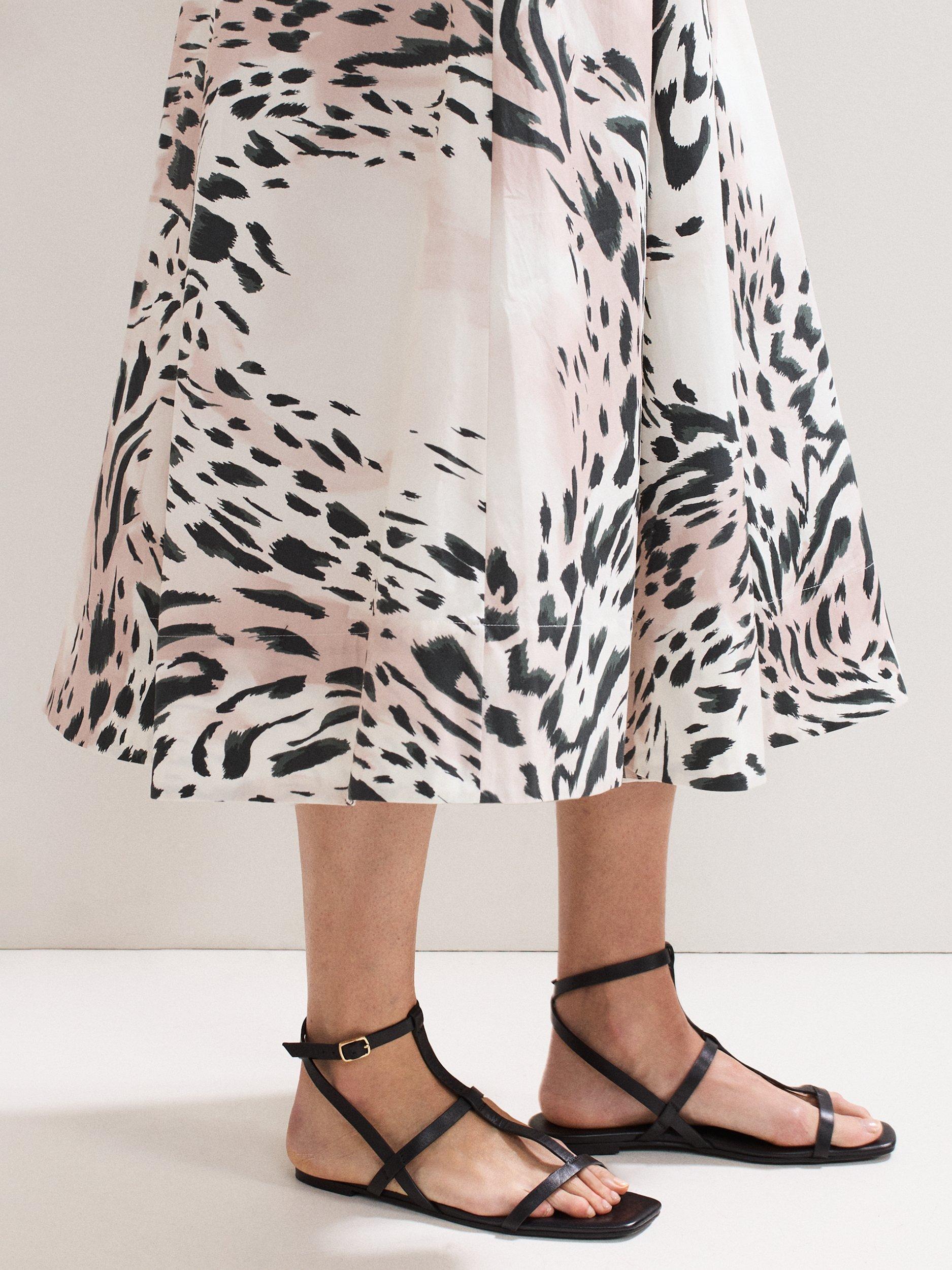 Product image 7 of 8, which shows Phase Eight Gladiator Strappy Sandals, Black, 3