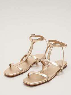 Phase Eight Gladiator Strappy Sandals, Gold - view 2, Gold
