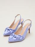 Phase Eight Twist Suede Slingback Court Shoes