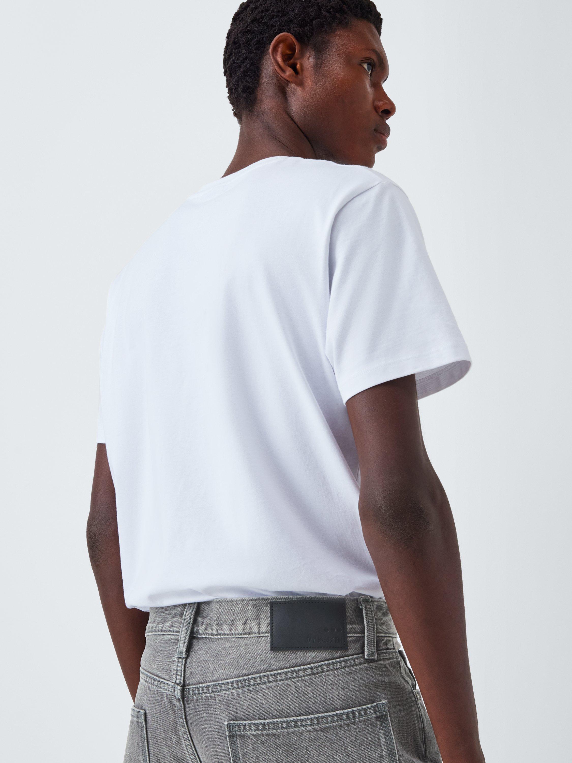 Product image 5 of 6, which shows Kin Straight Leg Denim Jeans, Grey Wash, 32S