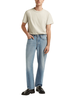 DENHAM Dagger Relaxed Fit Jeans, Light Blue - view 2, Light Blue