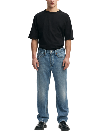 DENHAM Dagger Slim Fit Stonewash Jeans, Light Blue - view 2, Light Blue