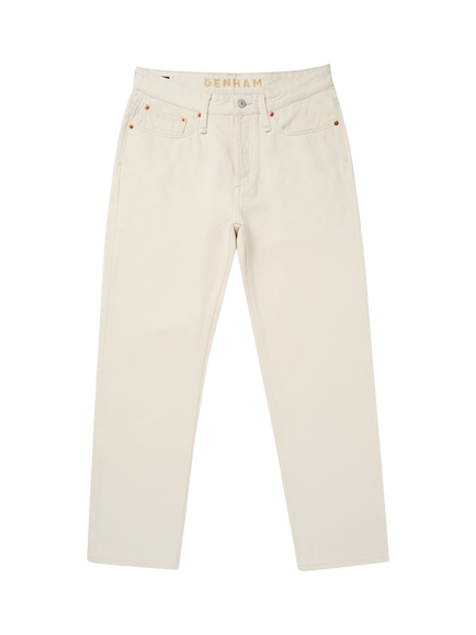DENHAM Dagger Slim Fit Undyed Denim Jeans, Ecru, Ecru
