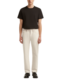 DENHAM Dagger Slim Fit Undyed Denim Jeans, Ecru - view 2, Ecru