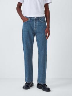 Kin Straight Leg Denim Jeans, Mid Wash