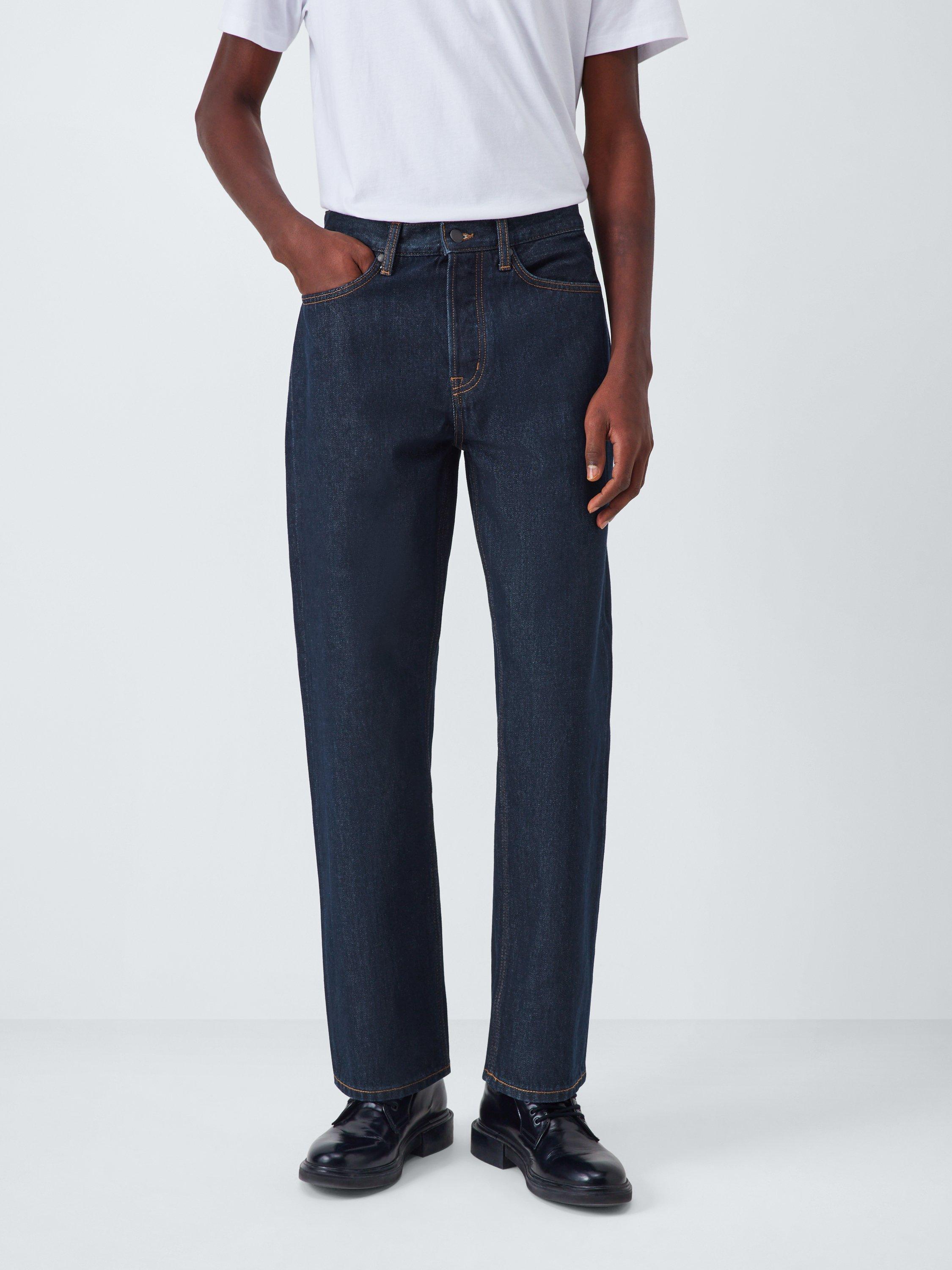Product image 1 of 5, which shows Kin Straight Leg Denim Jeans, Rinsewash, 30R