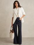 Reiss Petite Heather Wide Leg Trousers
