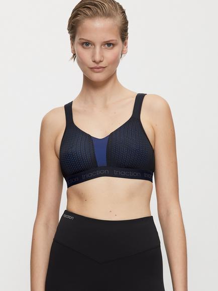 Triumph Cardio Triaction Energy Lite Sports Bra, Black