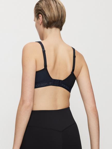 Triumph Cardio Triaction Energy Lite Sports Bra - view 2, Black